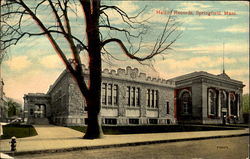 Hall Of Records Springfield, MA Postcard Postcard