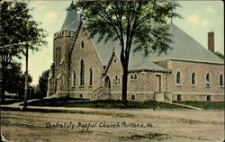 Central Square Baptist Church Portland, ME Postcard Postcard