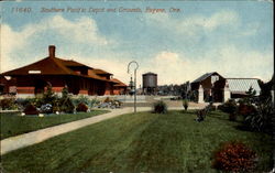 Southern Pacific Depot And Grounds Postcard