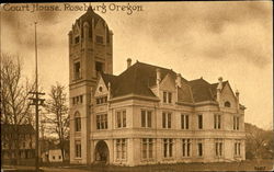 Court House Roseburg, OR Postcard Postcard