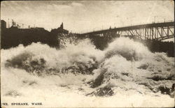 Rapids Spokane, WA Postcard Postcard