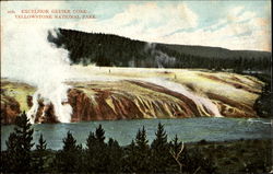 Excelsior Geyser Cone Postcard