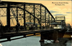 Morrison Street Bridge Postcard