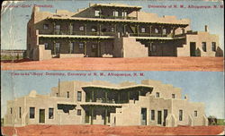 University Of N. M Postcard