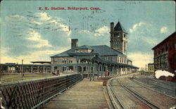 R. R. Station Postcard