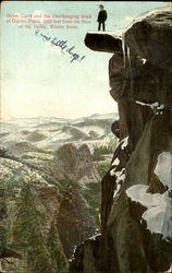 Galen Clark And The Overhanging Rock Postcard