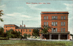 Mercy Hospital Iowa City, IA Postcard Postcard