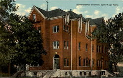 Homeopathic Hospital Iowa City, IA Postcard Postcard