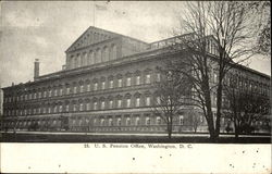 U. S. Pension Office Washington, DC Washington DC Postcard Postcard