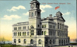 Custom House Memphis, TN Postcard Postcard