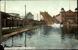 Hutes Park Los Angeles, CA Postcard Postcard