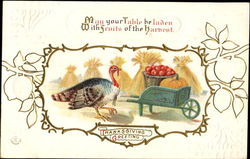 Thanksgiving Greeting Postcard