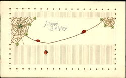 A Happy Birthday Postcard Postcard