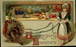 Thanksgiving Souvenirs Postcard