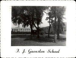 F. J. Gaenslen School Milwaukee, WI Postcard Postcard