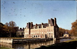 Chateau De Courances France Postcard Postcard