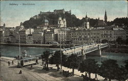 Salzburg - Staatsbrücke Postcard