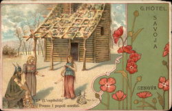 Mythological rustic scene Germany Postcard Postcard