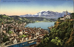 Rigi and Gütsch Postcard