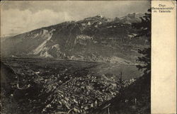 Chur. Generalansicht m. Calanda Postcard