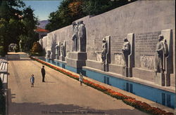 Geneva. Reformation Monument Postcard