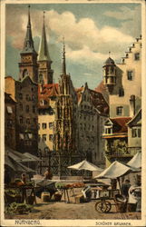 View of the city Postcard