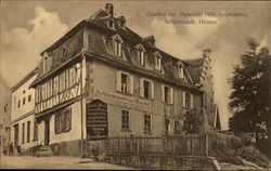 Gasthof zur Mainlust Hessen, Germany Postcard Postcard