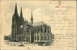 Cologne Cathedral Germany Postcard Postcard