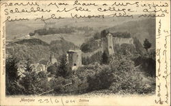 Monschau Castle Germany Postcard Postcard