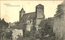 Kaiserstallung, Nordseite Nuremburg, Germany Postcard Postcard