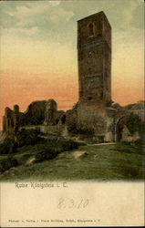 Ruine Königstein i. T. (im Taunus) Postcard