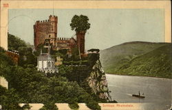 Schloss Rheinstein Scenic, Germany Postcard Postcard