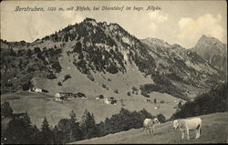 Mountain view Gerstruben, Germany Postcard Postcard