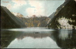 Konigsee Berchtesgaden, Germany Postcard Postcard