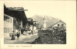 Gruss aus Garmisch Garmisch-Partenkirchen, Germany Postcard Postcard