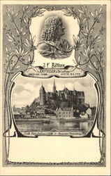 Meissen. Albrechtsburg. J. F. Böttger, Erfinder des Porzellans Germany Postcard Postcard