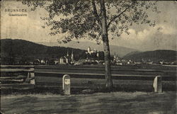 Gesamtansicht Brunneck, Germany Postcard Postcard