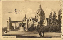 Hannover, new city hall Germany Postcard Postcard