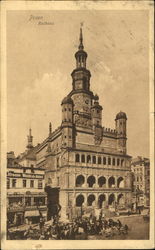 Government Building in Posen, Germany Postcard