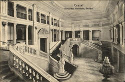 Cassel. Königliches Hoftheater. Vestibül Kassel, Germany Postcard Postcard