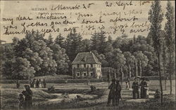 Goethe's Gartenhaus Weimar, Germany Postcard Postcard