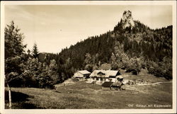 Galaun with Riederstone Near Tegernsee, Germany Postcard Postcard