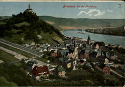 Braubach mit der Marksburg Germany Postcard Postcard