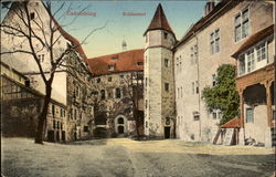 Cadolzburg. Castle Courtyard Postcard