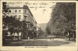 Obere Parkstrasse Bad Nauheim, Germany Postcard Postcard