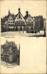 Frankfurt a. M. Römer. Grand-Restaurant Buerose. Goethestr. 29 Germany Postcard Postcard