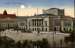 Neues Theater Leipzig, Germany Postcard Postcard