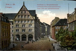 Stadthaus mit Gürzenichstr Cologne, Germany Postcard Postcard