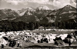 Campinplatz Grafenlehen Berchtesgaden, Germany Postcard Postcard