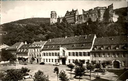 heidelberg's karlsplatz Germany Postcard Postcard